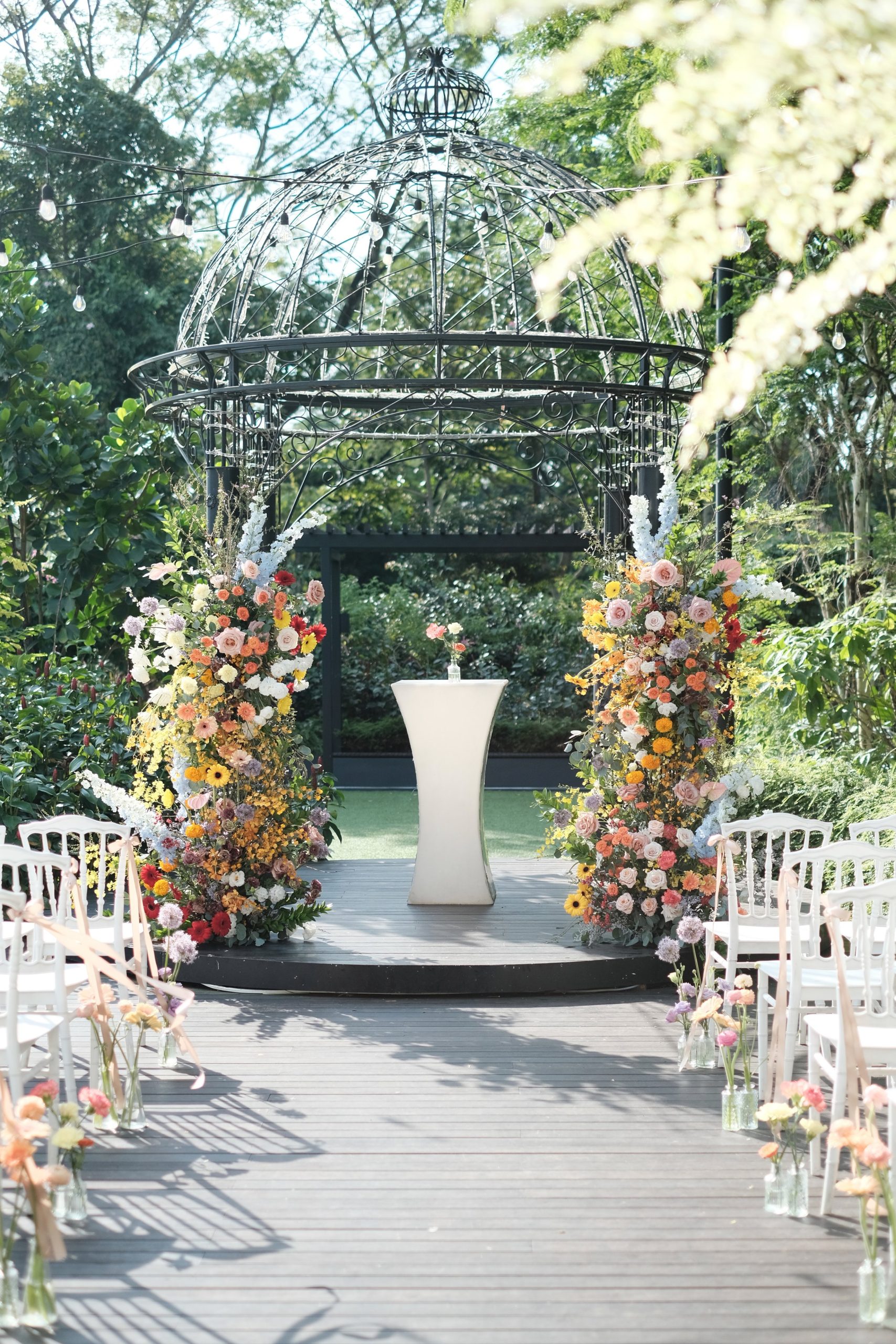 wedding garden