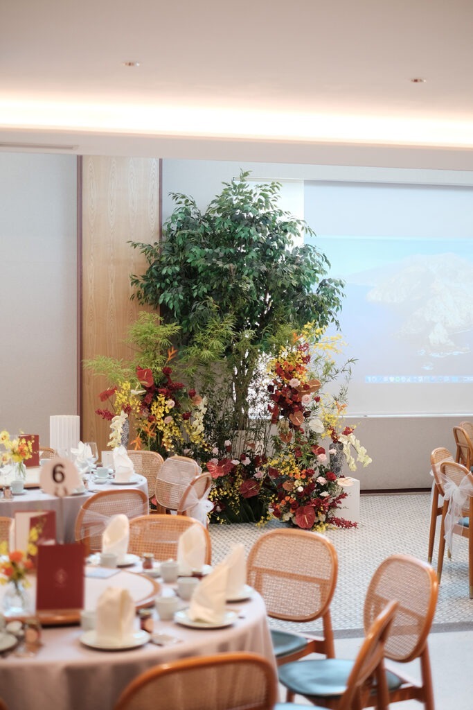 Hon Jin & Kellie’s Peranakan inspired tea ceremony