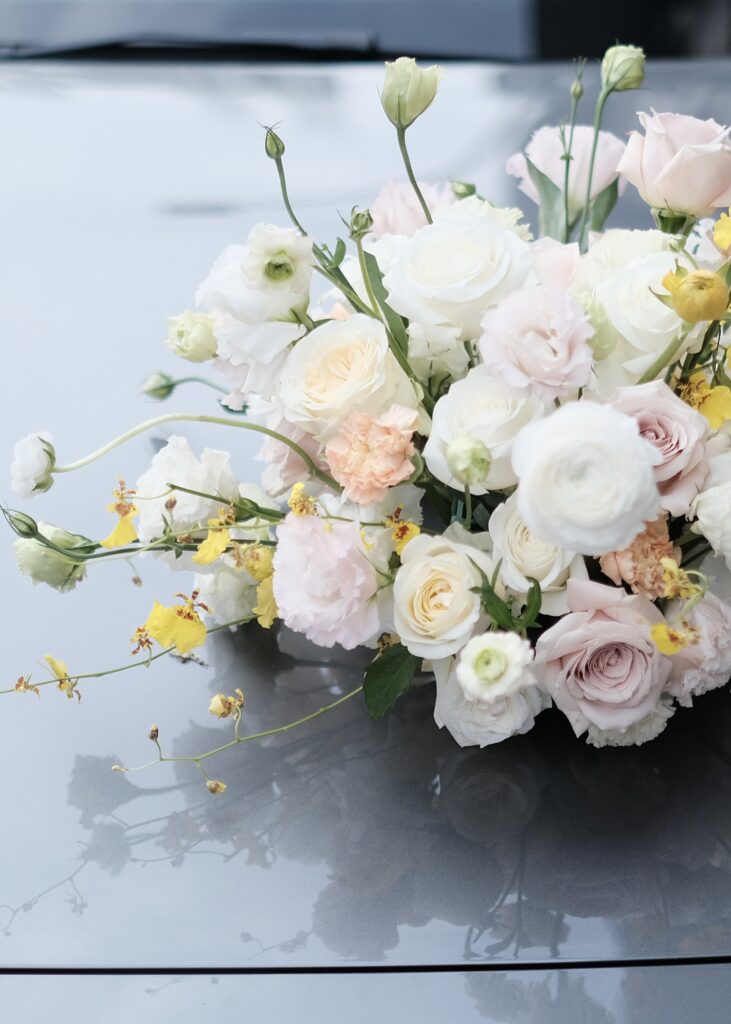 Bridal Wedding Car Decoration in Singapore