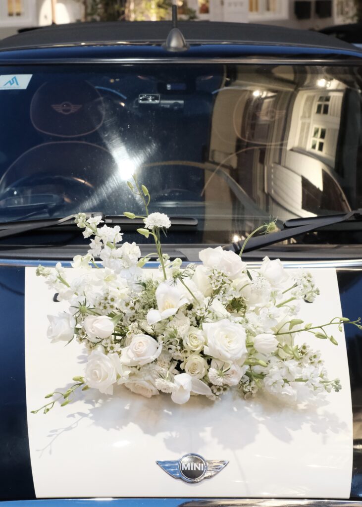 Elegant Wedding Car Decor in Singapore